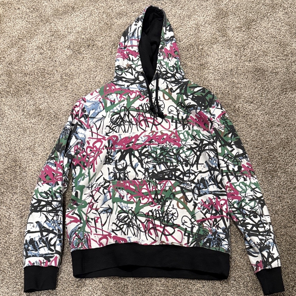 Multicolor Graphic Hoodie